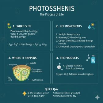 प्रकाश संश्लेषण (Photosynthesis) 1 Photosynthesis