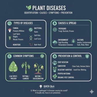 पादप रोग (Plant Diseases) 9 Plant Diseases