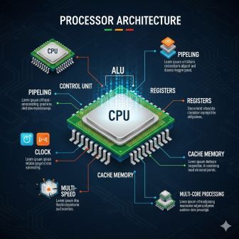 computer में Processor Architecture क्या है? 2 computer में Processor Architecture क्या है?