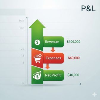 profit and loss statement क्या है ? उदाहरण के साथ। 3 profit
