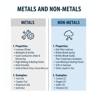 📚 धातु और अधातु (Metals and Non-metals) 6 धातु और अधातु (Metals and Non-metals)