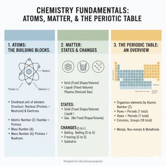 परमाणु, पदार्थ और आवर्त सारणी 1 परमाणु, पदार्थ और आवर्त सारणी