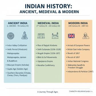 भारतीय इतिहास (प्राचीन, मध्यकालीन और आधुनिक) 2 भारतीय इतिहास (प्राचीन, मध्यकालीन और आधुनिक)