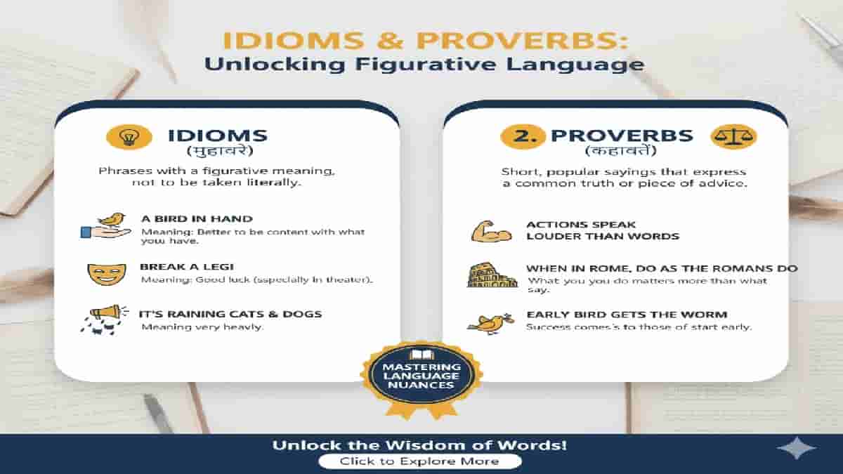 idioms proverbs