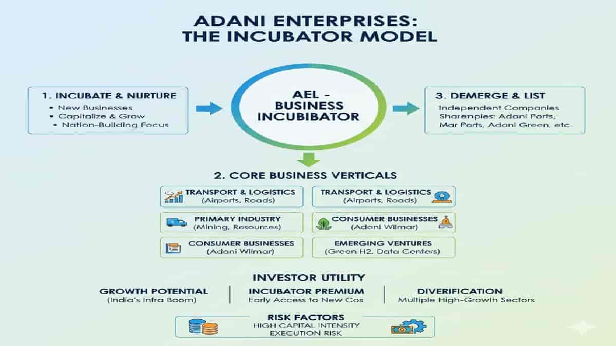 adani enterprises business model