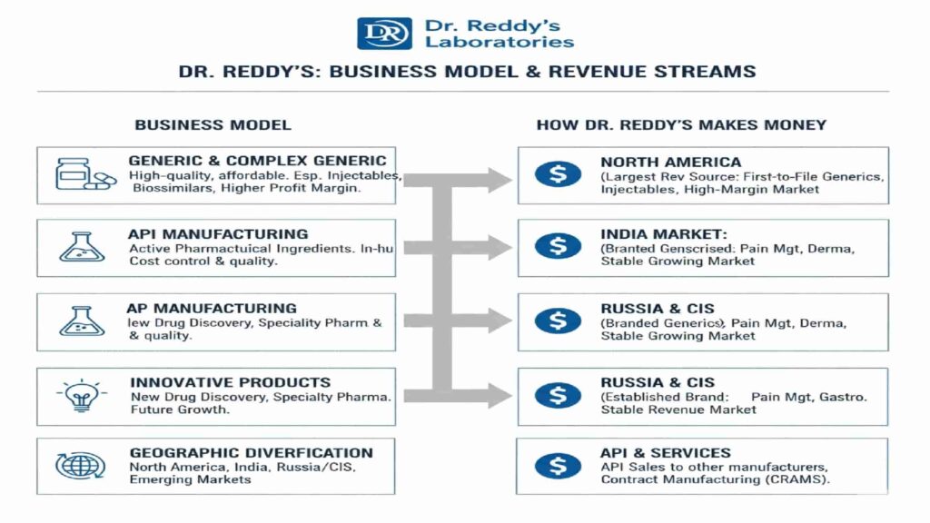 dr reddys laboratory business model and revenue streams 1